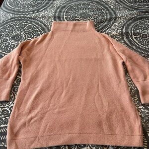 Free People Blush Cowl Neck Sweater